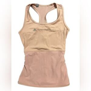Adidas for Stella McCartney Performance Essentials Tank Band Aid Pink Sz…